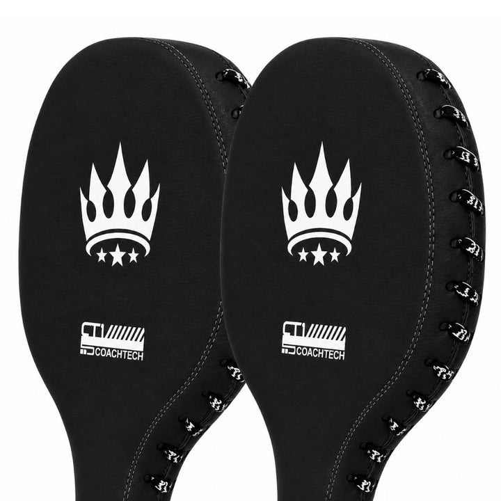 Playerz CoachTech Focus Paddles - Black-Playerz Boxing