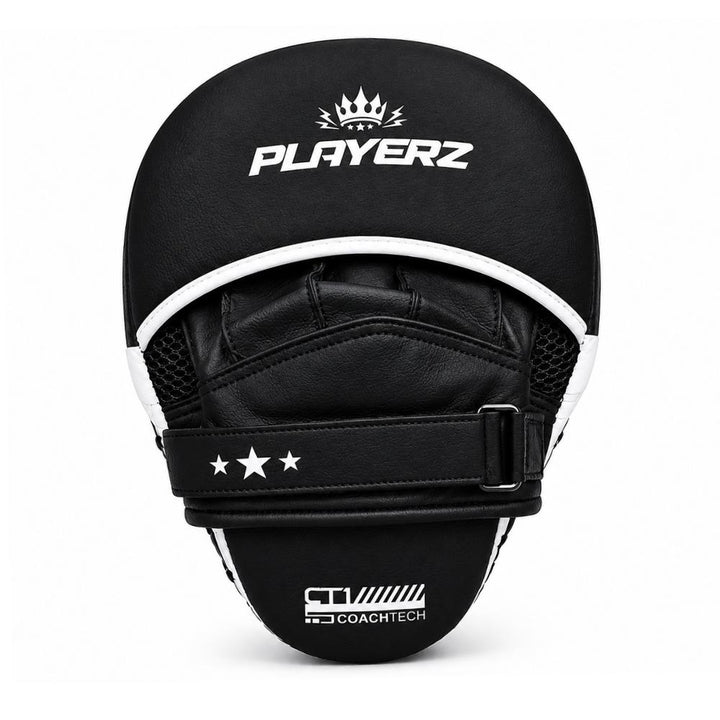Playerz CoachTech Focus Pads - Black-Playerz Boxing