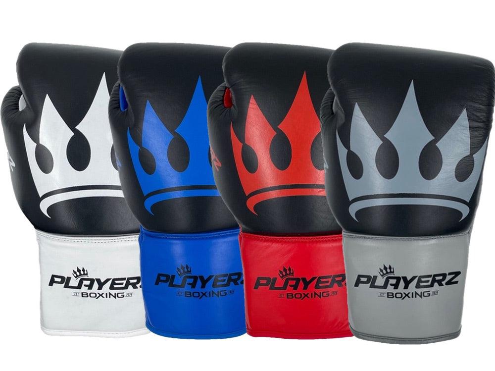 Playerz Crown Lace Up Boxing Gloves