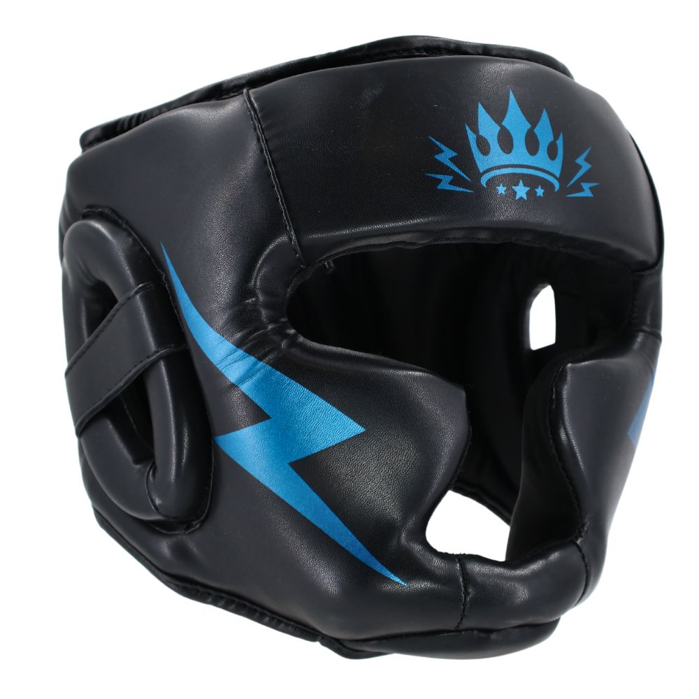 Playerz Element Kids Head Guard Black Blue