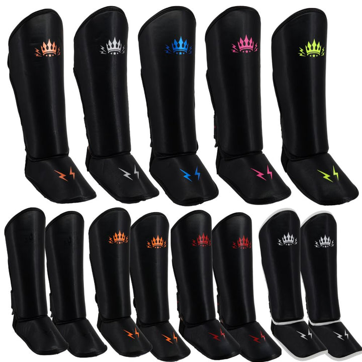 Playerz Elements Kids Shin Guards-Playerz Boxing