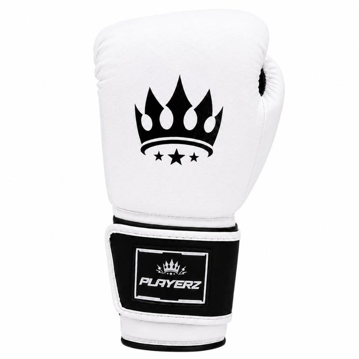 Playerz ProTech Boxing Gloves - White-Playerz Boxing