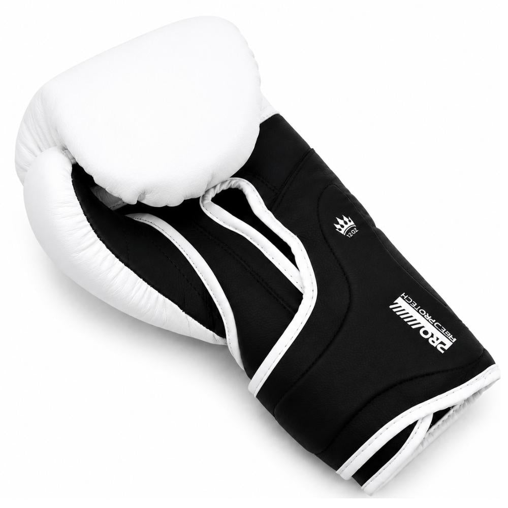 Playerz ProTech Boxing Gloves - White-Playerz Boxing