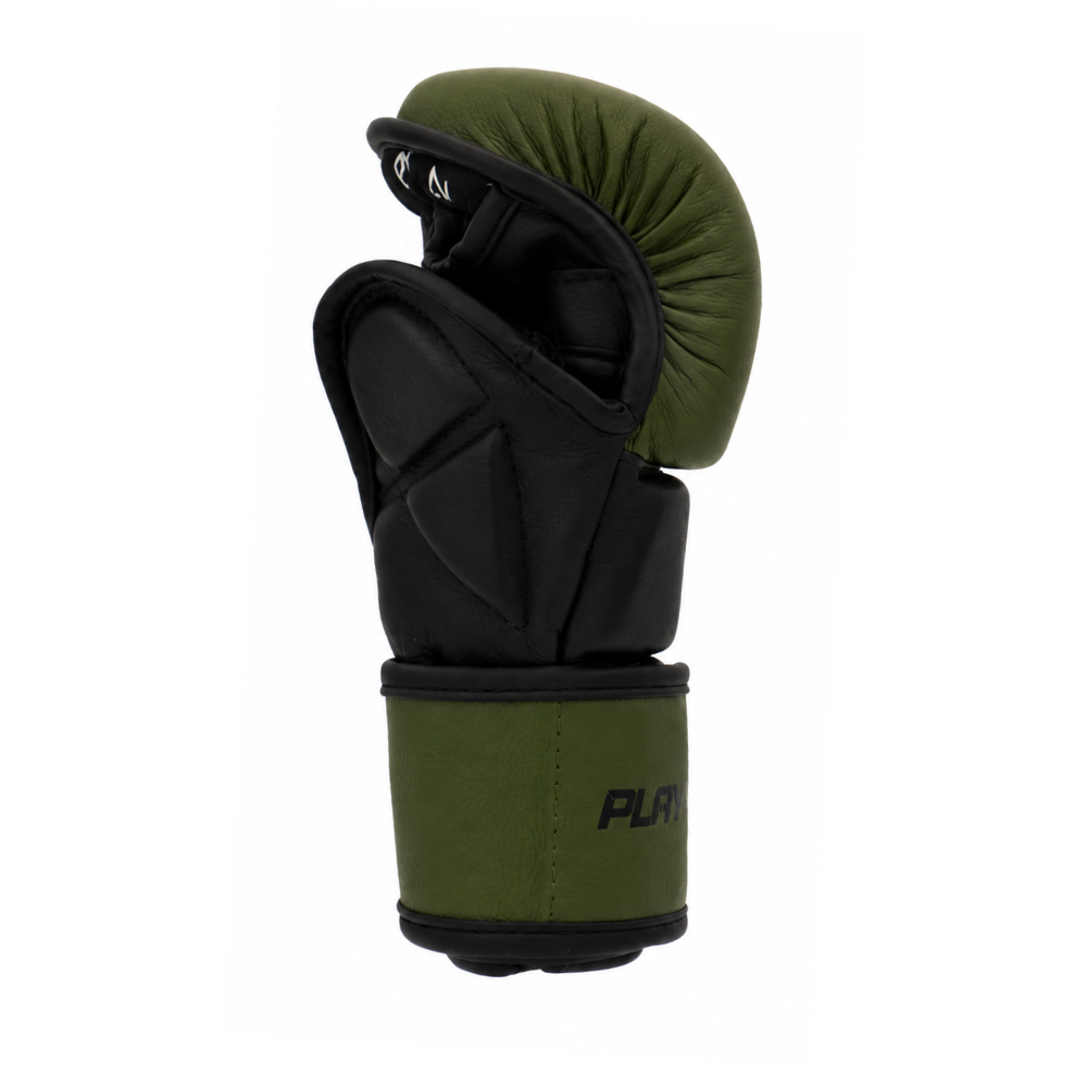 Playerz ProTech MMA Gloves - Khaki/Black-Playerz Boxing