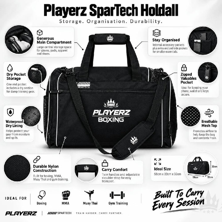Playerz SparTech Holdall-Playerz Boxing