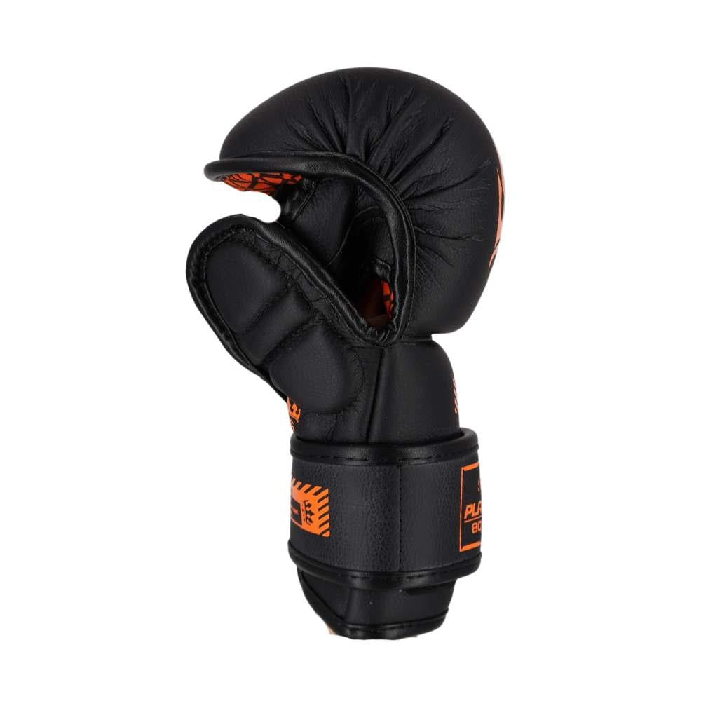 Playerz SparTech MMA Sparring Gloves - Neon Orange-Playerz Boxing
