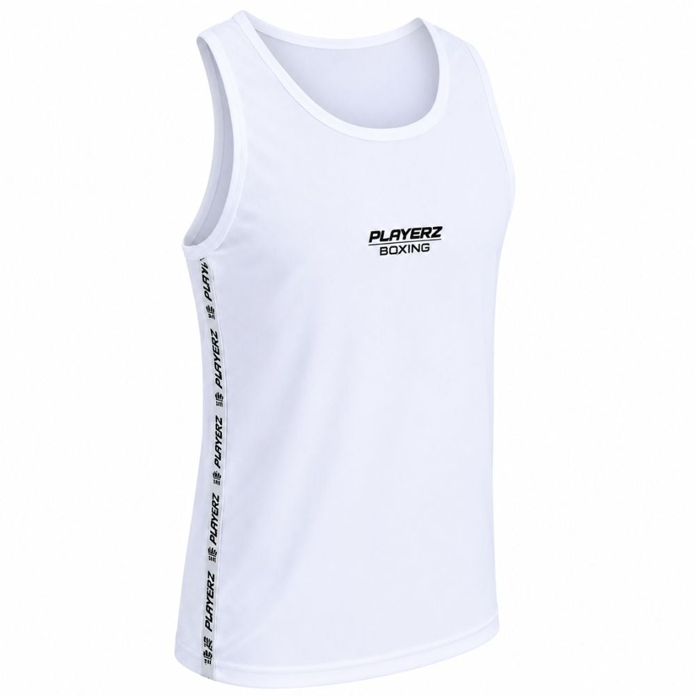 Playerz Stealth Boxing Set - White-Playerz Boxing