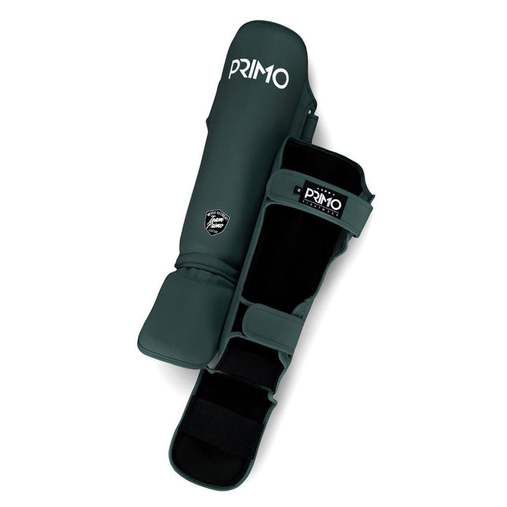 Primo Classic Muay Thai Shinguard - Hunter Green-Primo