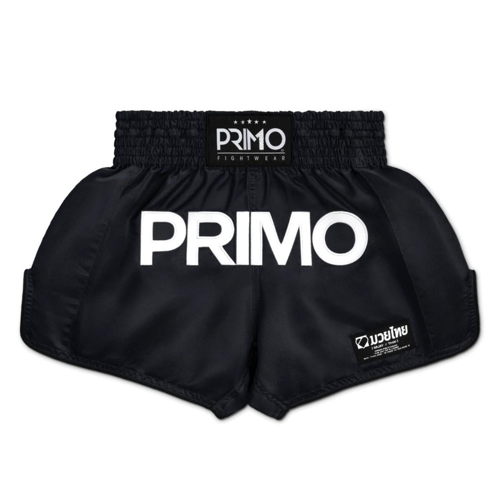 Primo Muay Thai Shorts - Mamba Series - Black-Primo