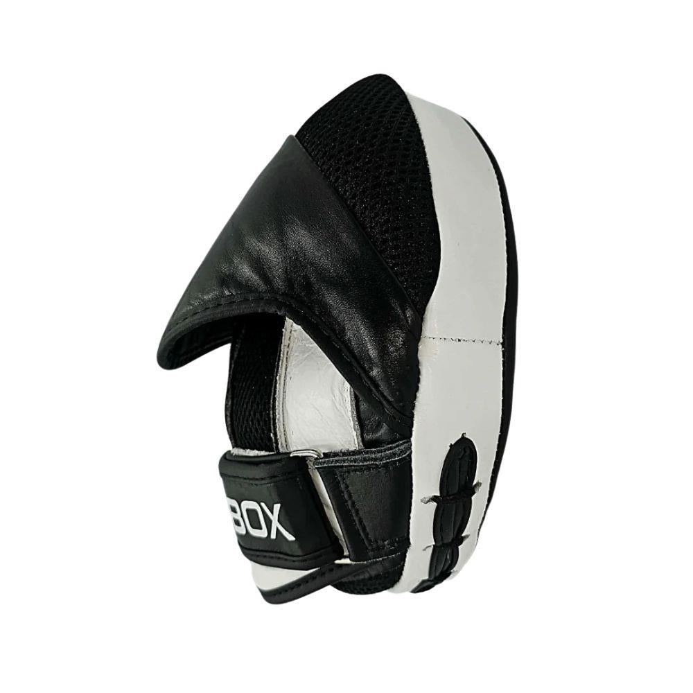 Pro Box Black-White Round Leather Pads-Pro Box
