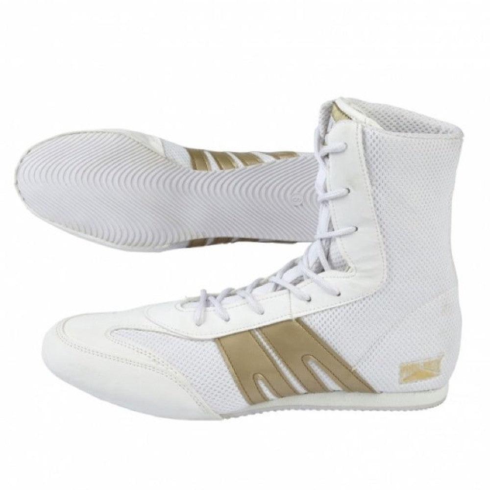 Pro Box Adult Boxing Boots White/Gold