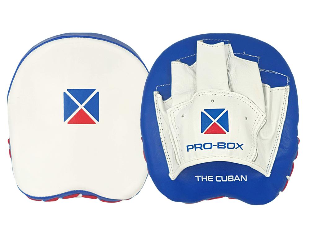 Pro Box Cuban Focus Pads - Blue/Red/White-Pro Box