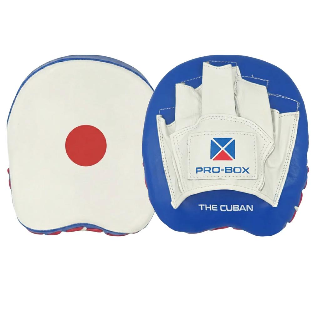 Pro Box Cuban Focus Pads - Blue/Red/White-Pro Box