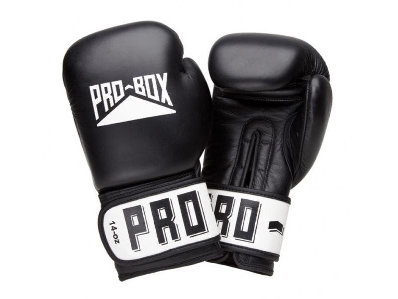 Pro Box Leather Club Essentials Boxing Gloves-FEUK