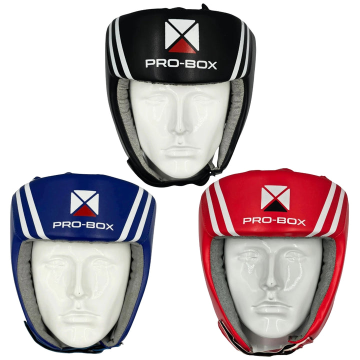 Pro-Box PU Essential Boxing Headguard-Pro Box
