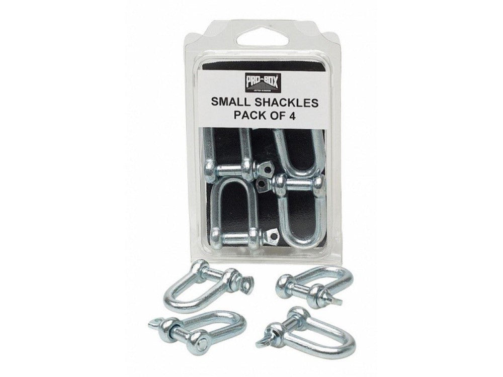 Pro Box Small Dee Shackle (Pack of 4)-SDS-FEUK