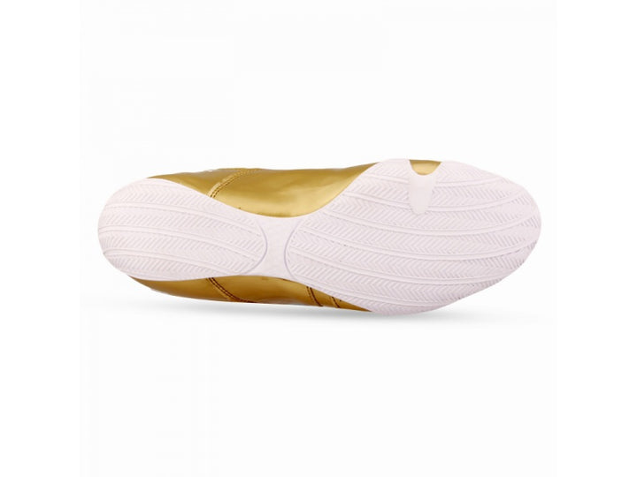 Pro Box Speed Lite Boxing Boots - White/Gold-Pro Box