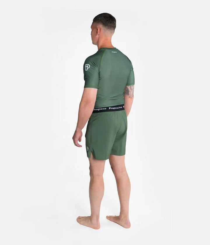 Progress Academy Board Shorts - Khaki-Progress BJJ