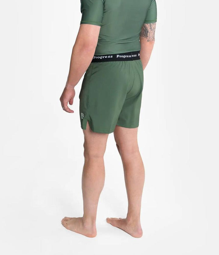 Progress Academy Board Shorts - Khaki-Progress BJJ