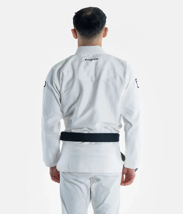 Progress Adults Academy Gi - White-Progress BJJ