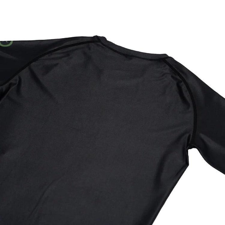 Progress Academy Hybrid BJJ Rash Guard - Black