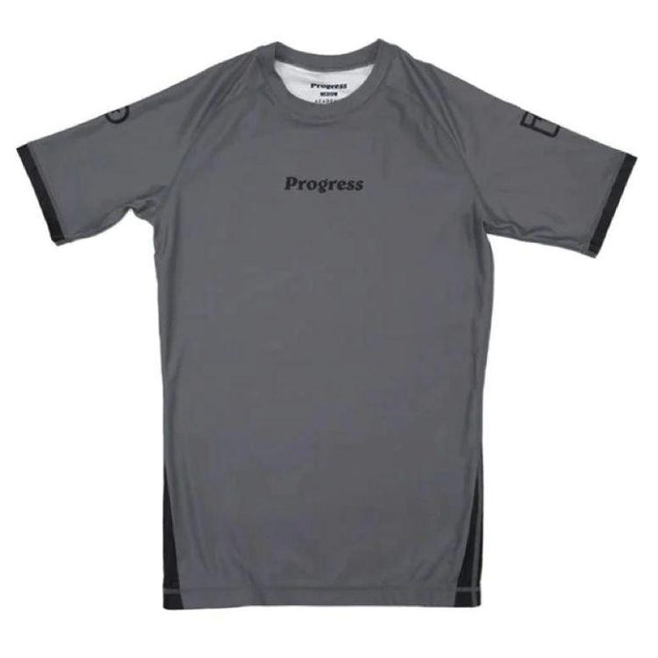 Progress Academy Hybrid BJJ Rash Guard - Grey