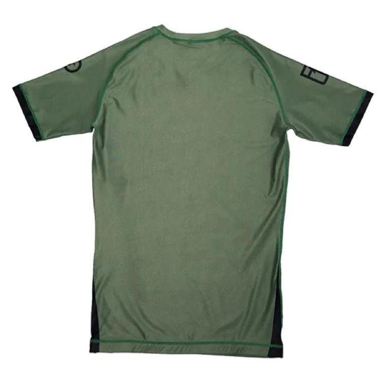 Progress Academy Hybrid BJJ Rash Guard - Khaki