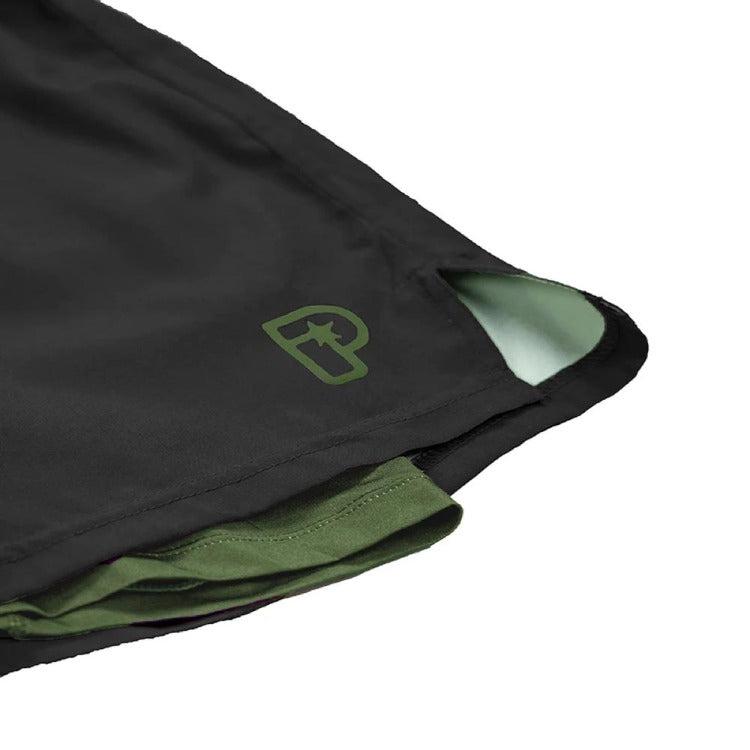 Progress Academy Hybrid BJJ Shorts - Black