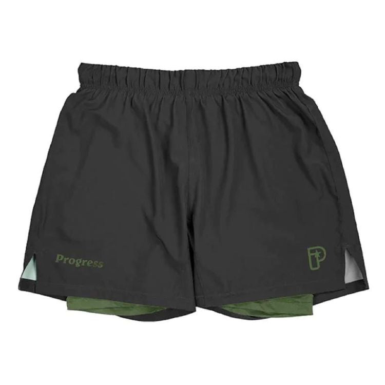 Progress Academy Hybrid BJJ Shorts - Black