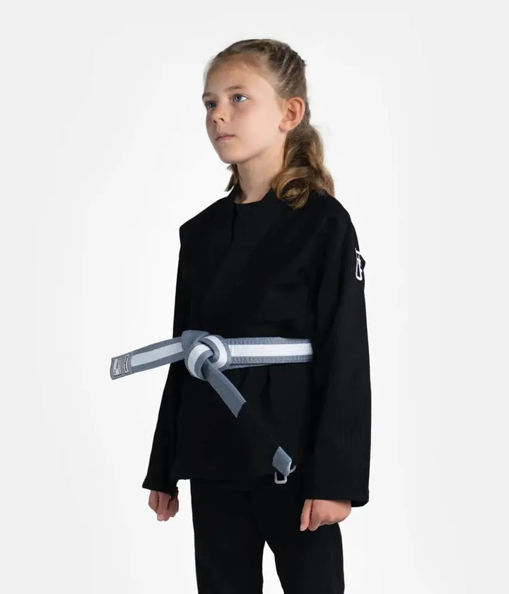Progress Kids Academy Gi - Black-Progress BJJ