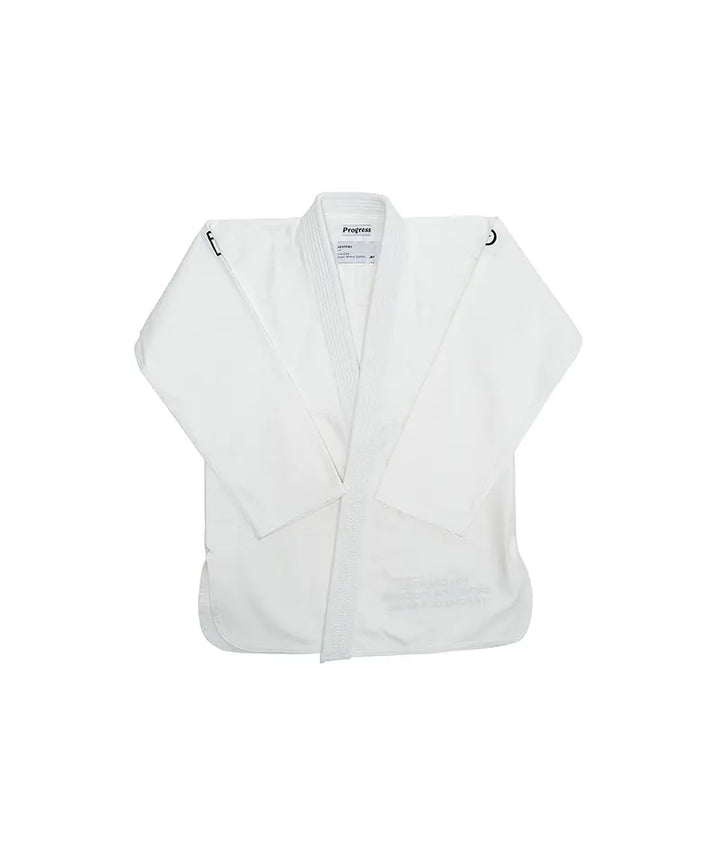 Progress Kids Academy Gi - White-Progress BJJ