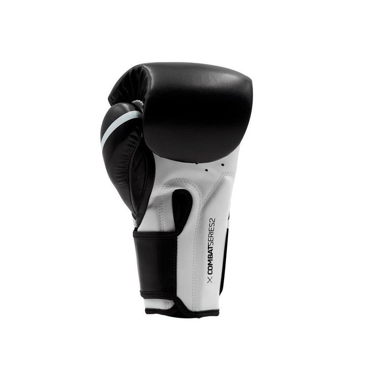 Ringside Combat Series 2.0 Boxing Gloves - Black/White-FEUK