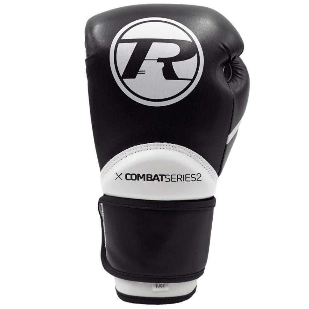 Ringside Combat Series 2.0 Boxing Gloves - Black/White