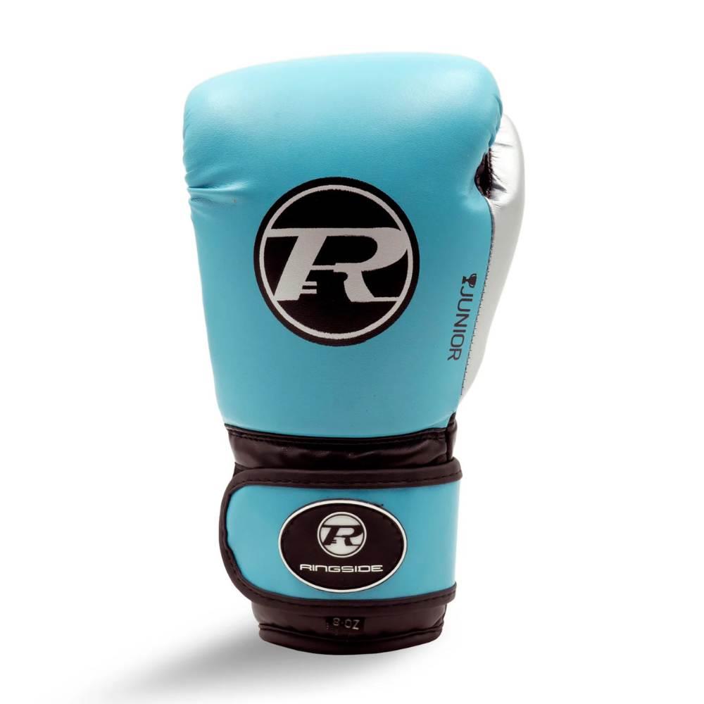Ringside Junior PU Boxing Gloves - Turquoise-Ringside Boxing