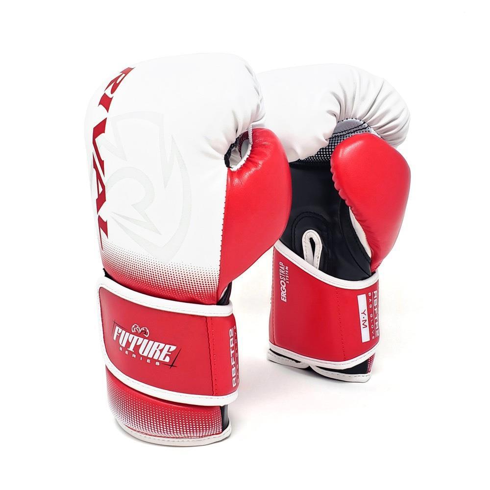 Rival RB-FTR2 Future Kids Bag Gloves - White/Red-FEUK