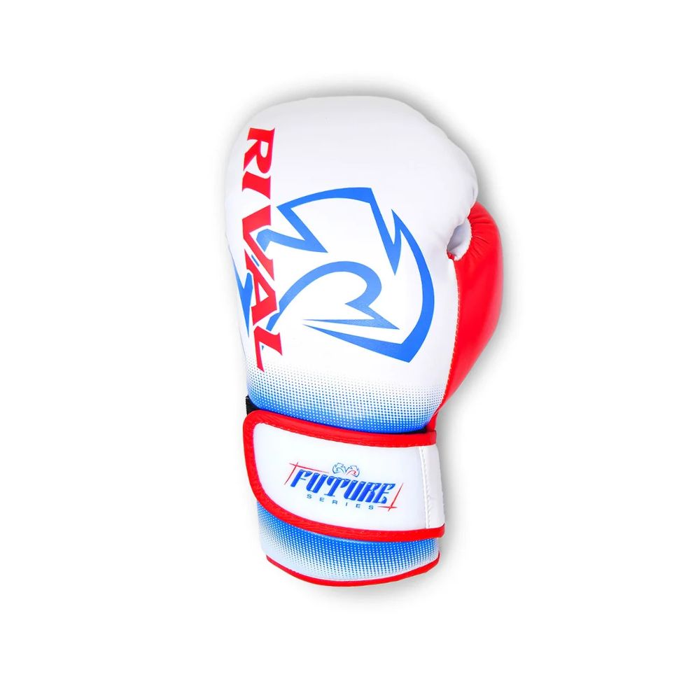Rival RB-FTR2 Future Kids Bag Gloves - White/Red-Rival Boxing