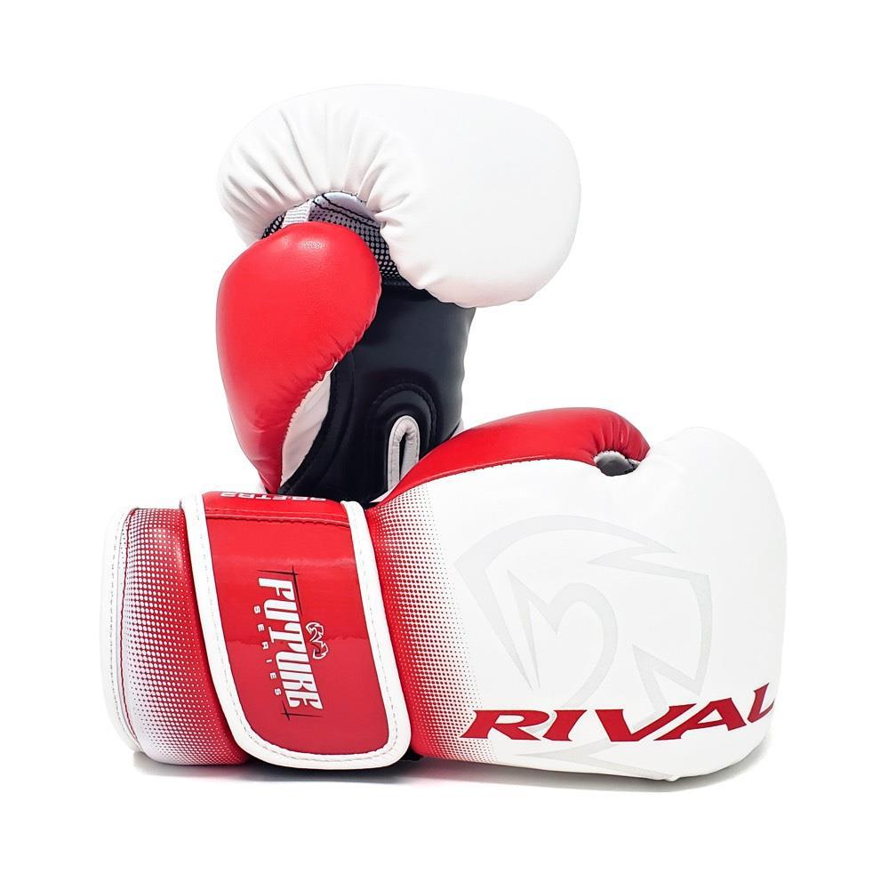 Rival Future Kids Bag Gloves - White/Red