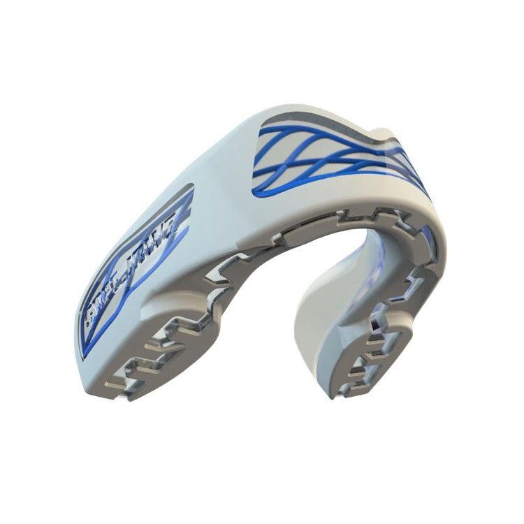 Safejawz Nitro Series Mouth Guard - White/Blue