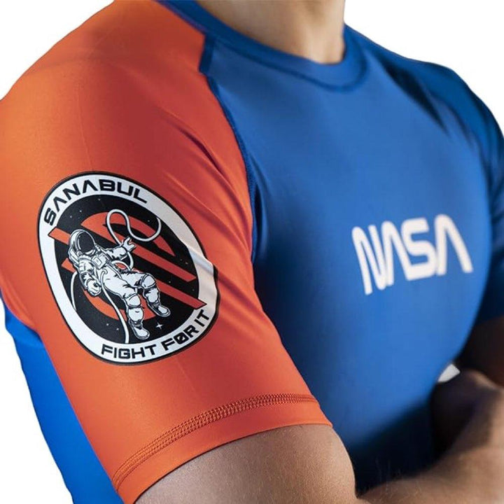 Sanabul NASA Short Sleeve BJJ Rash Guard-Sanabul