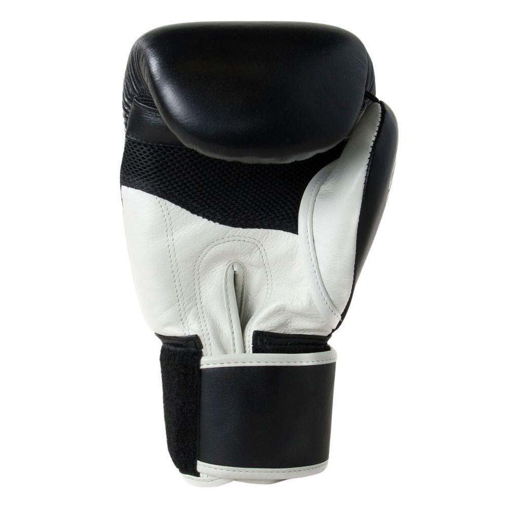 Sandee Cool-Tec Leather Boxing Gloves - Black/Gold