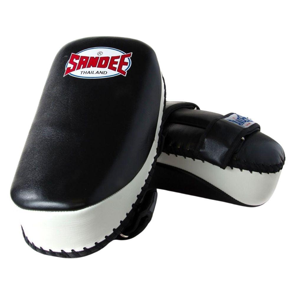 Sandee Curved Kick Pads - Black/White
