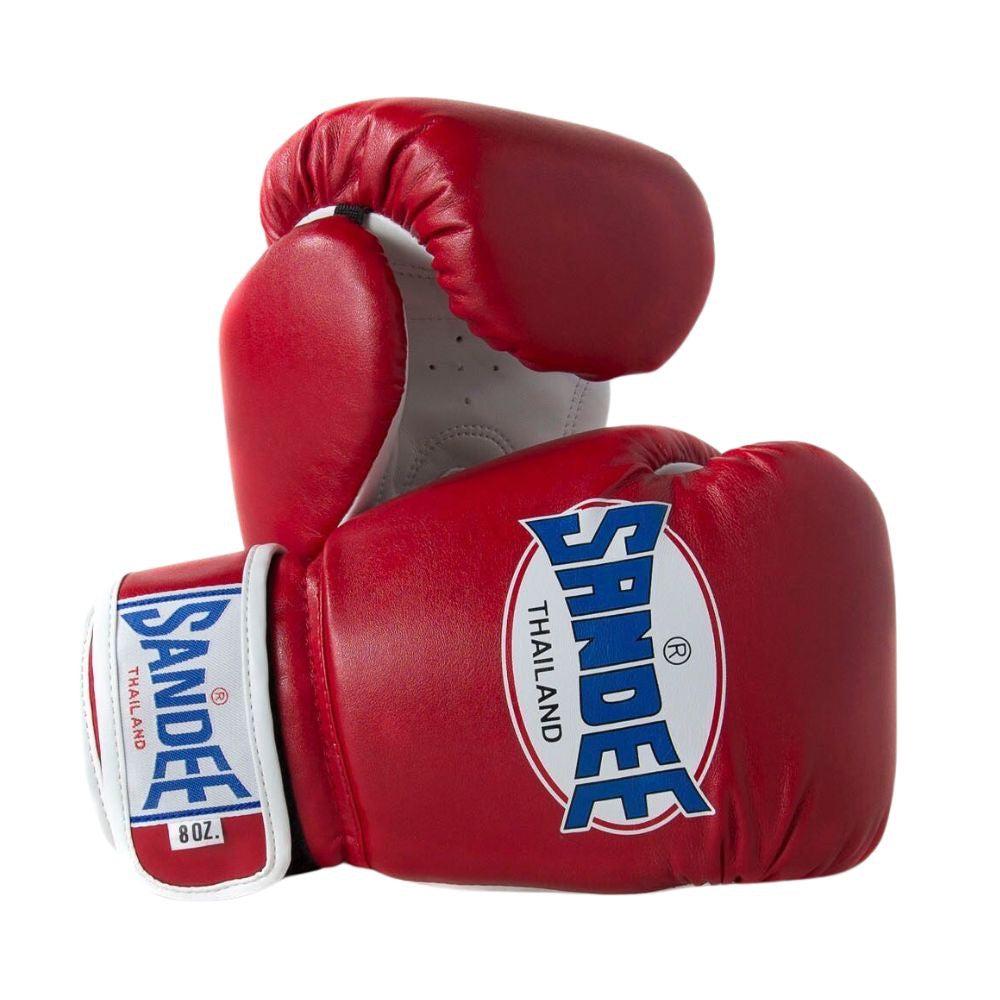 Sandee Kids Authentic Boxing Gloves - Red/White