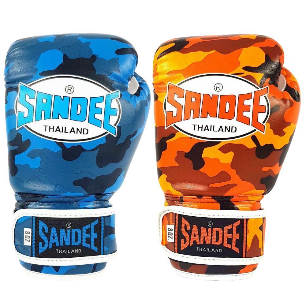 Sandee Kids Camo Boxing Gloves