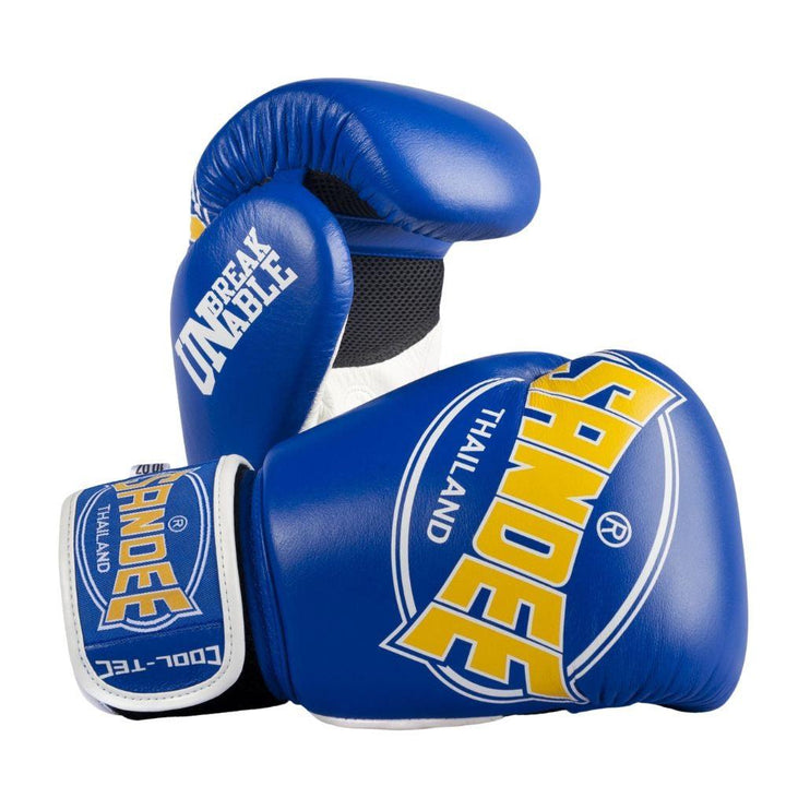 Sandee Kids Cool-Tec Boxing Gloves - Blue/Yellow