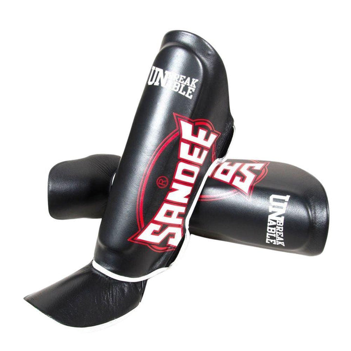 Sandee Kids Cool-Tec Shinguards - Black/Red