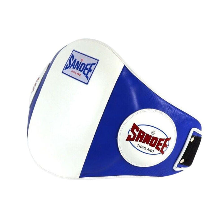 Sandee Muay Thai Belly Pad - Blue/White