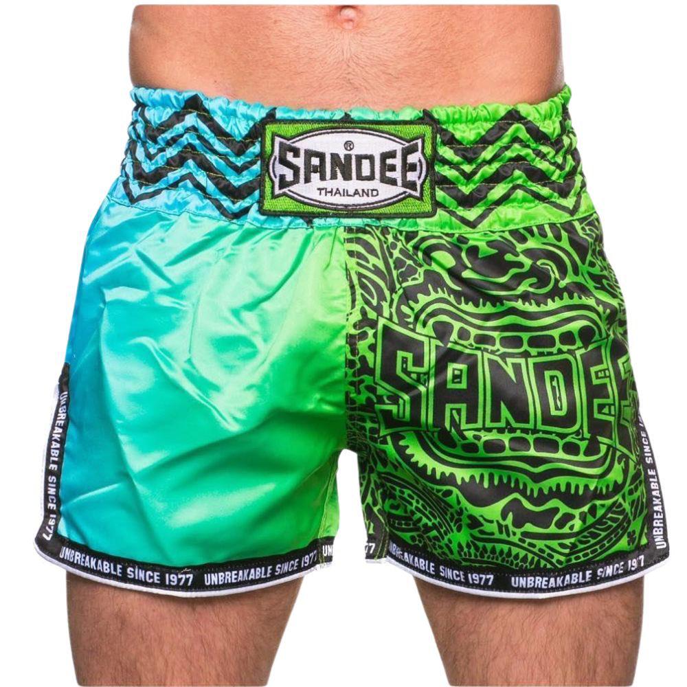 Sandee Warrior Muay Thai Shorts - Green