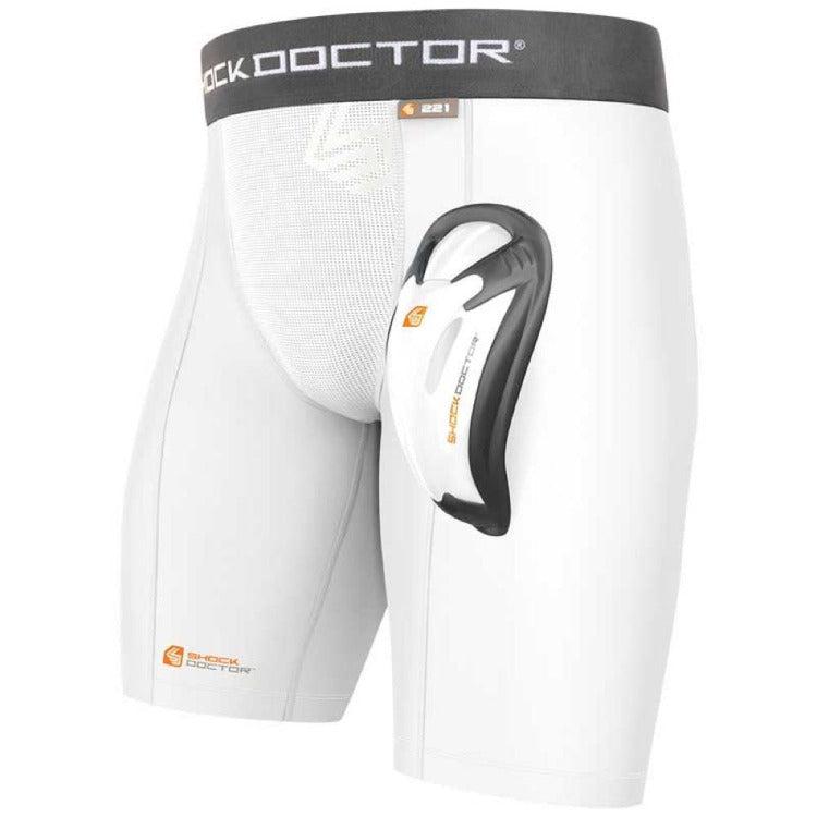 Pantaloncini A Compressione Shock Doctor Pro Con Coppa Ultra Carbon Flex – Per Ragazzi, Sport Di Contatto