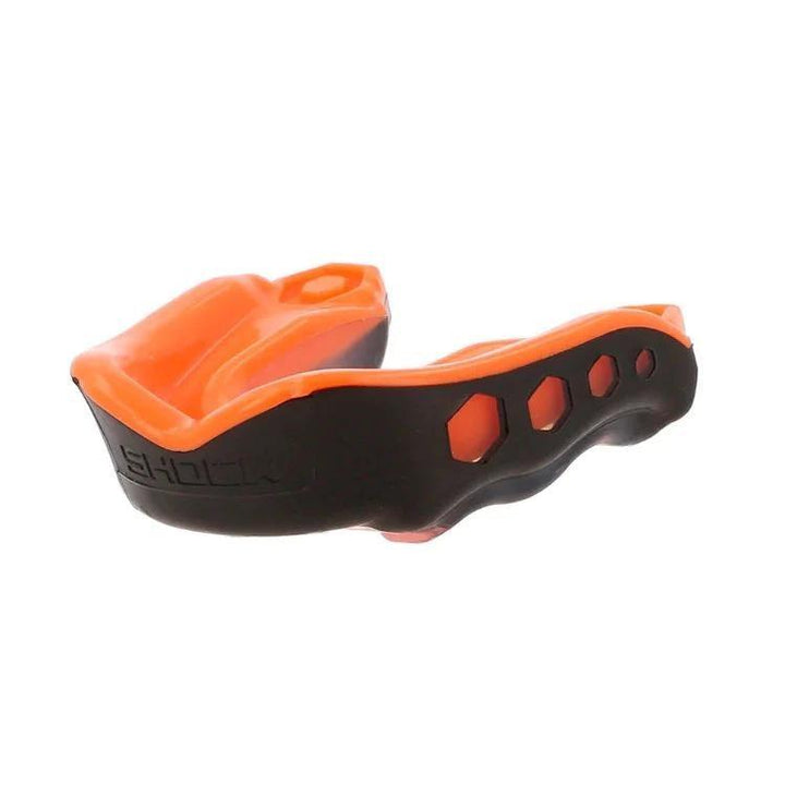 Shock Doctor Gel Max Mouth Guard - Black/Orange