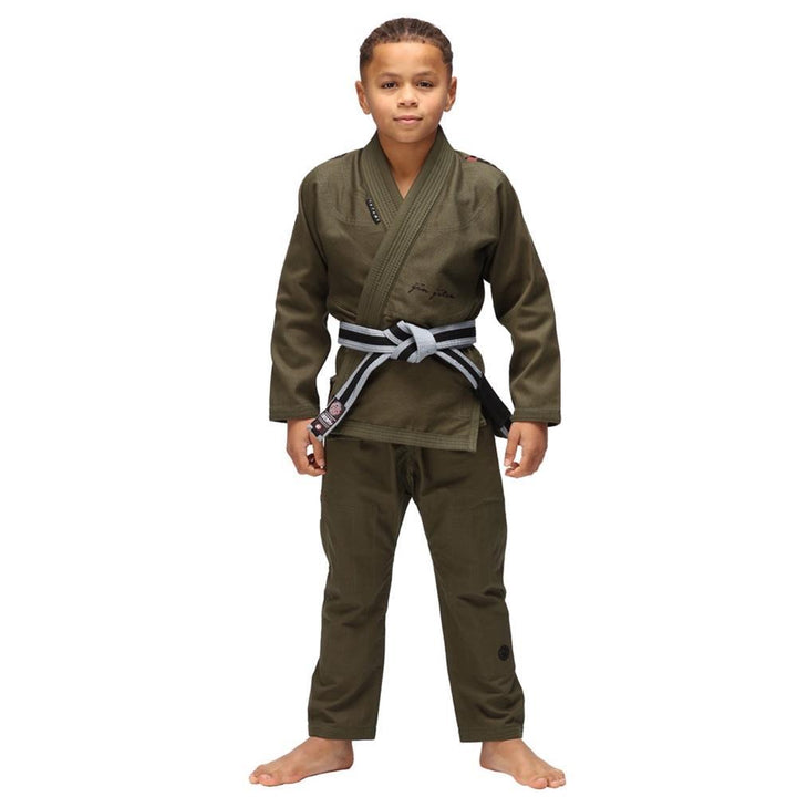 Tatami Elements Kids Superlite BJJ Gi - Khaki